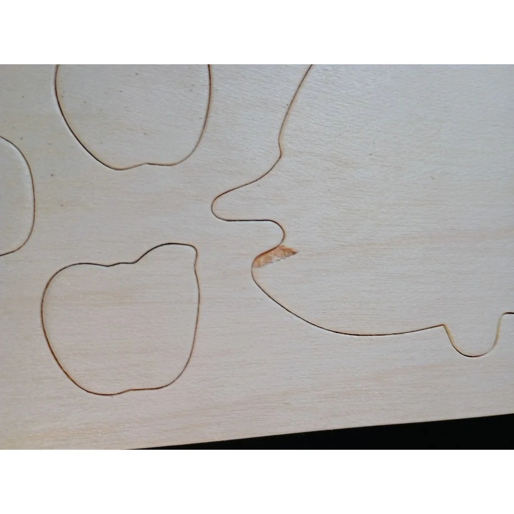 Plaid Apple Bits‎ Wood Cut Outs Paste Patterns Craft Kit No 59204 Amish Country